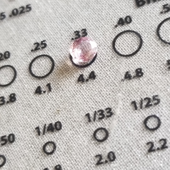 light violet purple pink  spinel under .50 carats - Picture 7 of 16